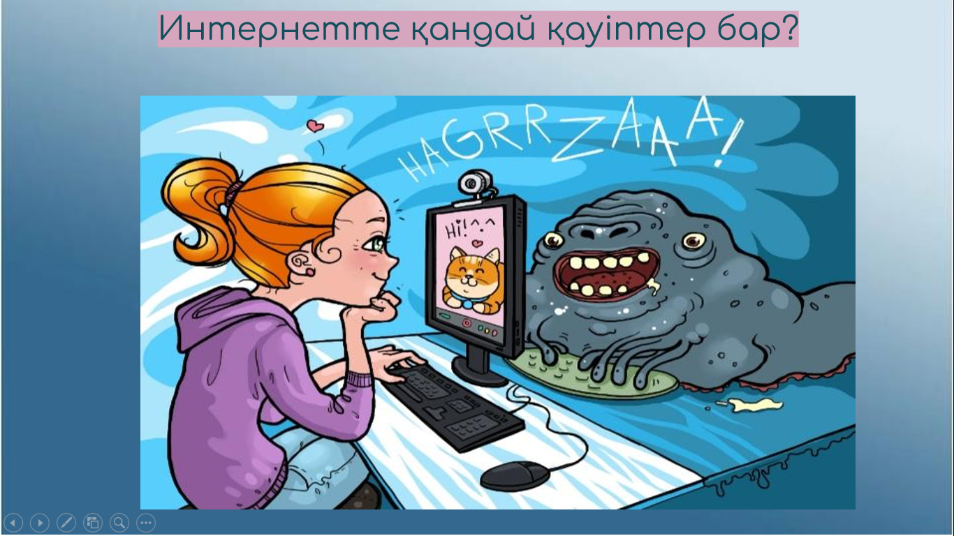 Желідегі қауіпсіздік.